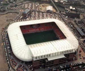 Puzle Estádio de Sunderland A.F.C. - Stadium of Light -