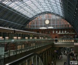 Puzle Estação de St. Pancras, Londres