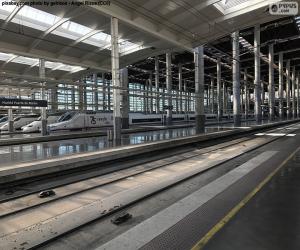 Puzle Estação Puerta de Atocha, Madrid