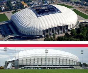 Puzle Estádio Municipal de Poznań (41.609), Poznań - Polónia