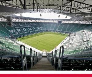 Puzle Estádio Municipal de Wroclaw (42.771)