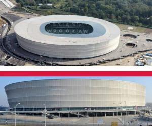Puzle Estádio Municipal de Wroclaw (42.771), Wroclaw - Polónia