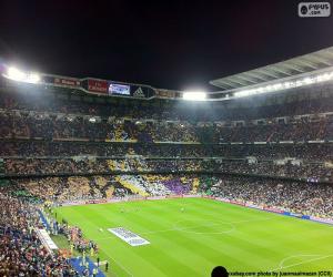 Puzle Estádio Santiago Bernabéu, Madrid