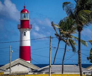 Puzle Farol de Itapuã, Brasil