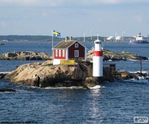 Puzle Farol Gaveskar, Suécia