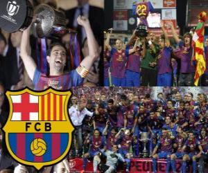 Puzle F.C Barcelona campeão da Copa del Rey 2011-2012