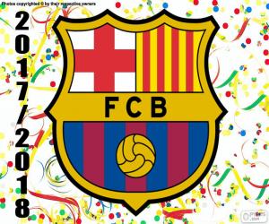 Puzle FC Barcelona, campeão de 2017-18