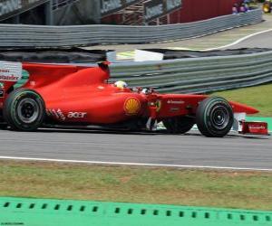 Puzle Felipe Massa - Ferrari - Interlagos 2010