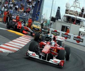 Puzle Felipe Massa - Ferrari - Monte-Carlo 2010