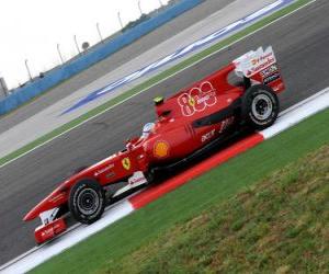Puzle Fernando Alonso - Ferrari - Istambul, 2010 (Prémio de 800 da Ferrari Grand)