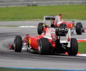Puzle Fernando Alonso - Ferrari - Sepang 2010