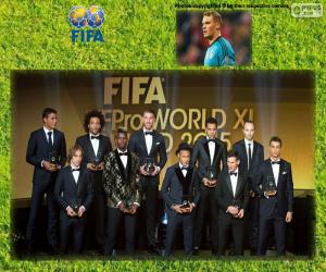 Puzle FIFA/FIFPro World XI 2015