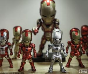 Puzle Figuras de Iron Man