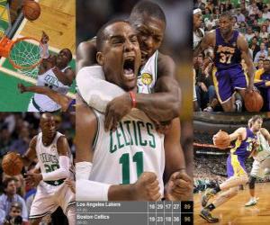 Puzle Finais da NBA 2009-10, Jogo 4, Los Angeles Lakers 89 - Boston Celtics 96