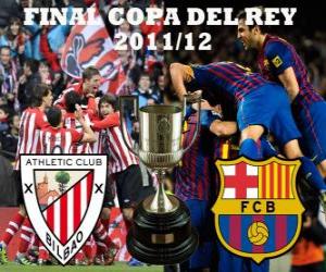 Puzle Final Copa do rei 2011-12, Athletic Club de Bilbao - FC Barcelona