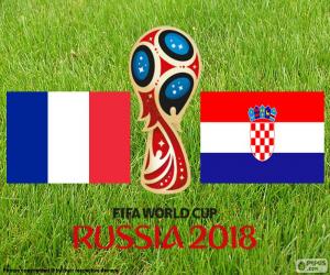 Puzle Final da Copa do mundo Rússia 2018