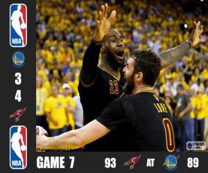 Puzle Final da NBA 16, jogo 7