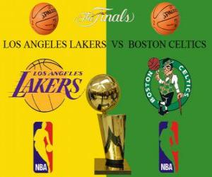 Puzle Final da NBA 2009-10, Los Angeles Lakers vs Boston Celtics