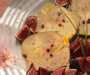 Puzle Foie gras com figos