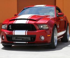 Puzle Ford Mustang Shelby GT500 Super Snake