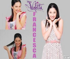 Puzle Francesca é o melhor amiga de Violetta