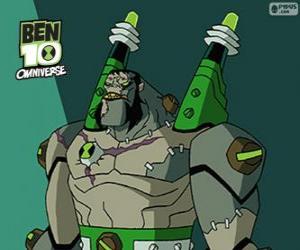 Puzle Frankenstrike, Ben 10 Omniverse