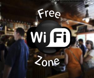 Puzle Free wifi zone