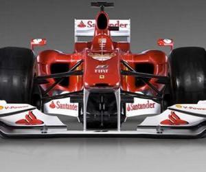 Puzle Frente a Ferrari F10