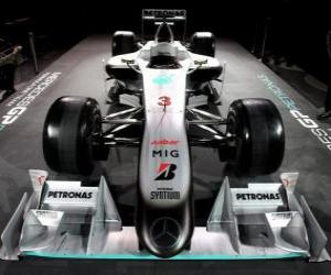 Puzle Frente, Mercedes W01