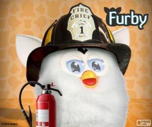 Puzle Furby bombeiro