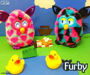 Puzle Furby de piquenique