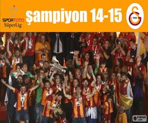 Puzle Galatasaray, campeão 14-15