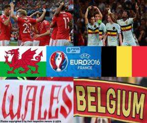 Puzle Gales-BE, quartas final Euro 2016