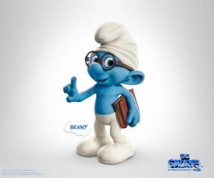 Puzle Gênio, o mais inteligente smurf - Os Smurfs, filme -