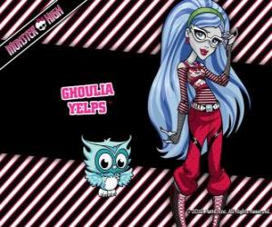 Puzle Ghoulia Yelps, a filha de um casal de zumbis é 16 anos de idade