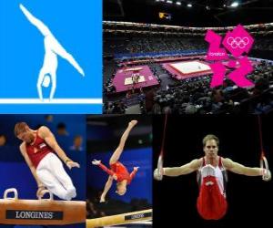 Puzle Ginástica artística - Londres 2012 -