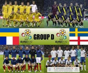 Puzle Grupo D - Euro 2012-