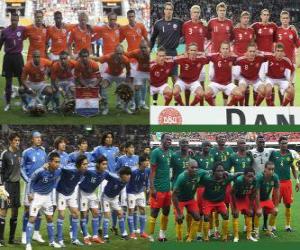 Puzle Grupo E, na África do Sul 2010