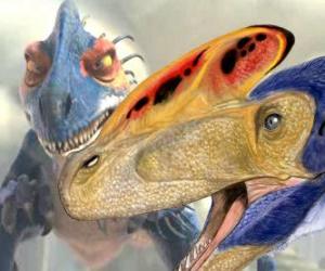 Puzle Guanlong mede cerca de 3 metros de comprimento e 1,1 de altura.