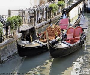 Puzle Gôndolas de Veneza