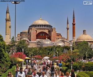 Puzle Hagia Sophia, Istambul, Turquia
