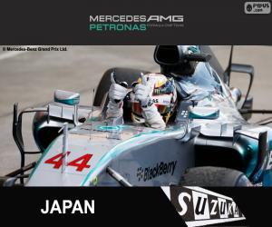 Puzle Hamilton G.P Japão 2015