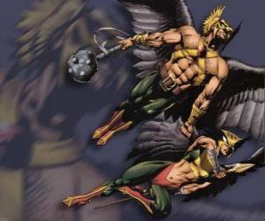 Puzle Hawkman ou Hawkgirl