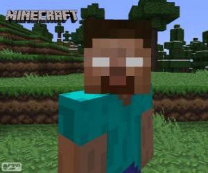 Puzle Herobrine de Minecraft