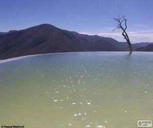 Puzle Hierve el Agua, México