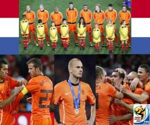 Puzle Holanda, 2 º lugar no Campeonato Mundial de Futebol 2010 na África do Sul