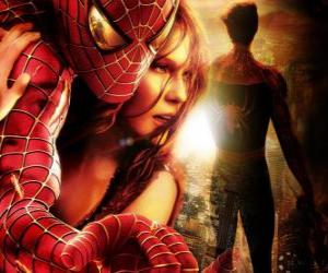 Puzle Homem-Aranha com Mary Jane