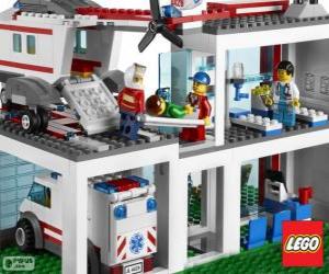 Puzle Hospital de Lego