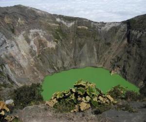 Puzle Irazu vulcão, Chile