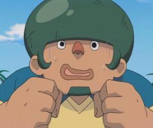 Puzle Jack Wallside ou Heigoro Kabeyama é o defensor grande e tímido de Raimon Eleven